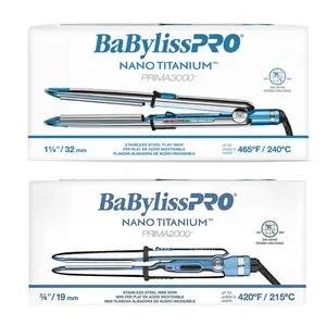 BaBylissPRO Nano Titanium Prima3000 Straightener & BaBylissPRO Nano Titanium Prima2000 BNT2000UC+BNT3000TUC