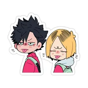 Funny Haikyuu Anime Decal Stickers - DIY Scrapbooking, Stamping Project Supplies, Phone Decoration Accessories