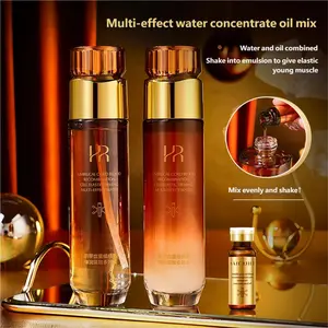 Placenta Stem Cell Moisturizing Firming Set, Multi-Effect Water & Concentrated Oil, Clear Gel Texture, Deep Nourishment, Gift for Mom