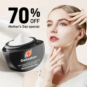 【Deliiston】Bosein Cordyceps Anti-Wrinkle Essence Cream, Moisturizing Cream Locks in Moisture Botanical Antioxidant Reduces Sagging Skin Smooths Skin Moisturizer Glycerin