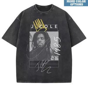Comfort Colors J.Cole T-Shirt, Retro 90s Parody Graphic Tee, Dreamville Hip Hop Rapper Tribute Tee, Comfort Colors Style, Unisex Casual, Gift for fans
