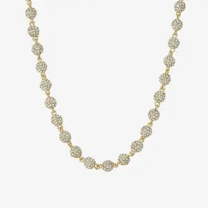 6mm Ball Chain Necklace – Gold / Silver Tone