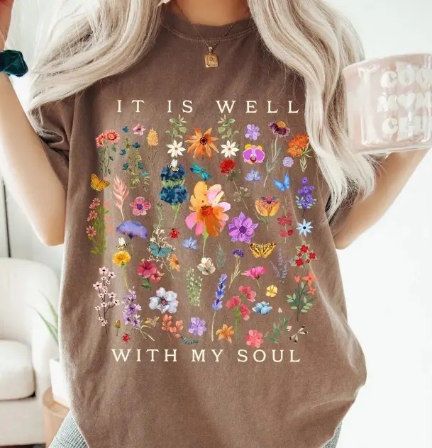 It is Well With My Soul DTF Transfers - THIS IS NOT A SHIRT