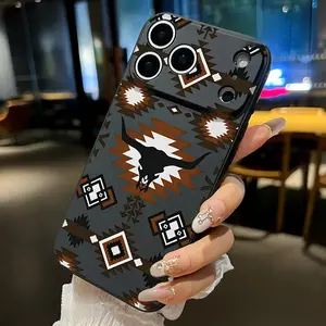 Cell Phone Case for IP 17/16/15/14/13/12/11 Series (Pro, Pro Max & Standard) - Trendy Retro Western Cowboy Pattern, Shockproof Full Camera Protection, Slim Durable Liquid Silicone Cover