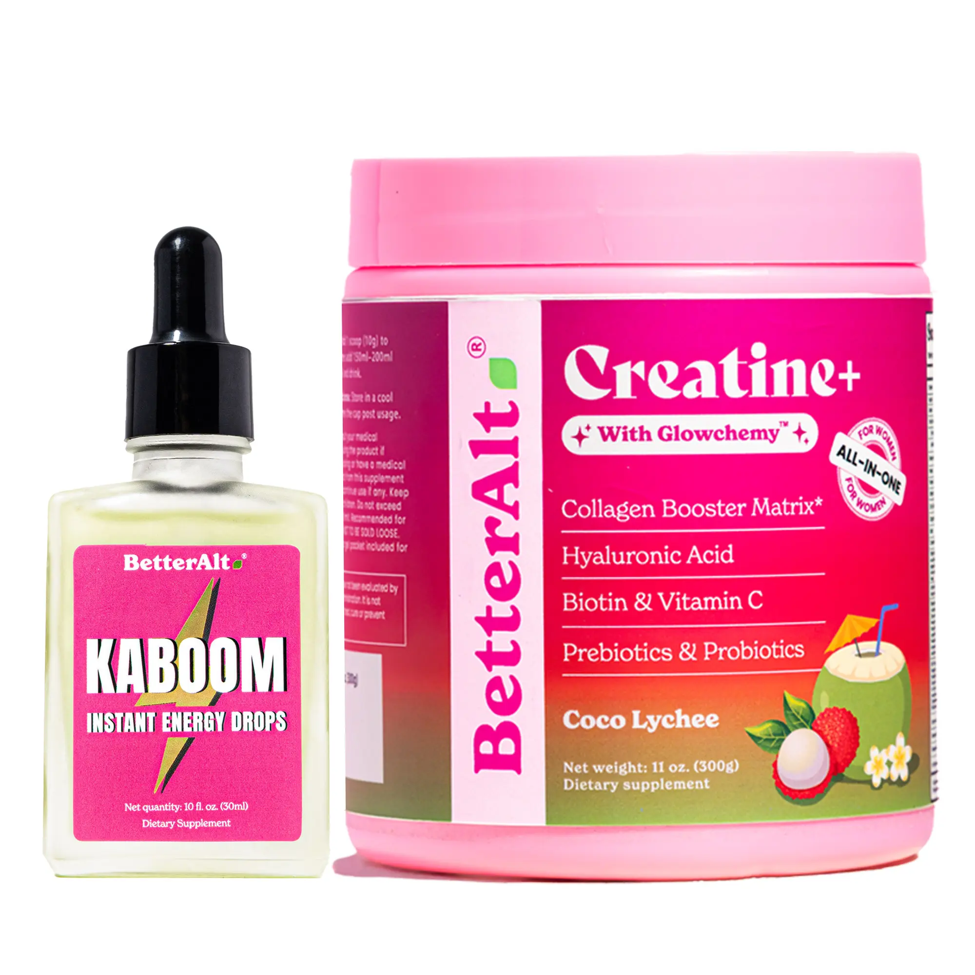 BetterAlt Hot Girl Energy Pack!