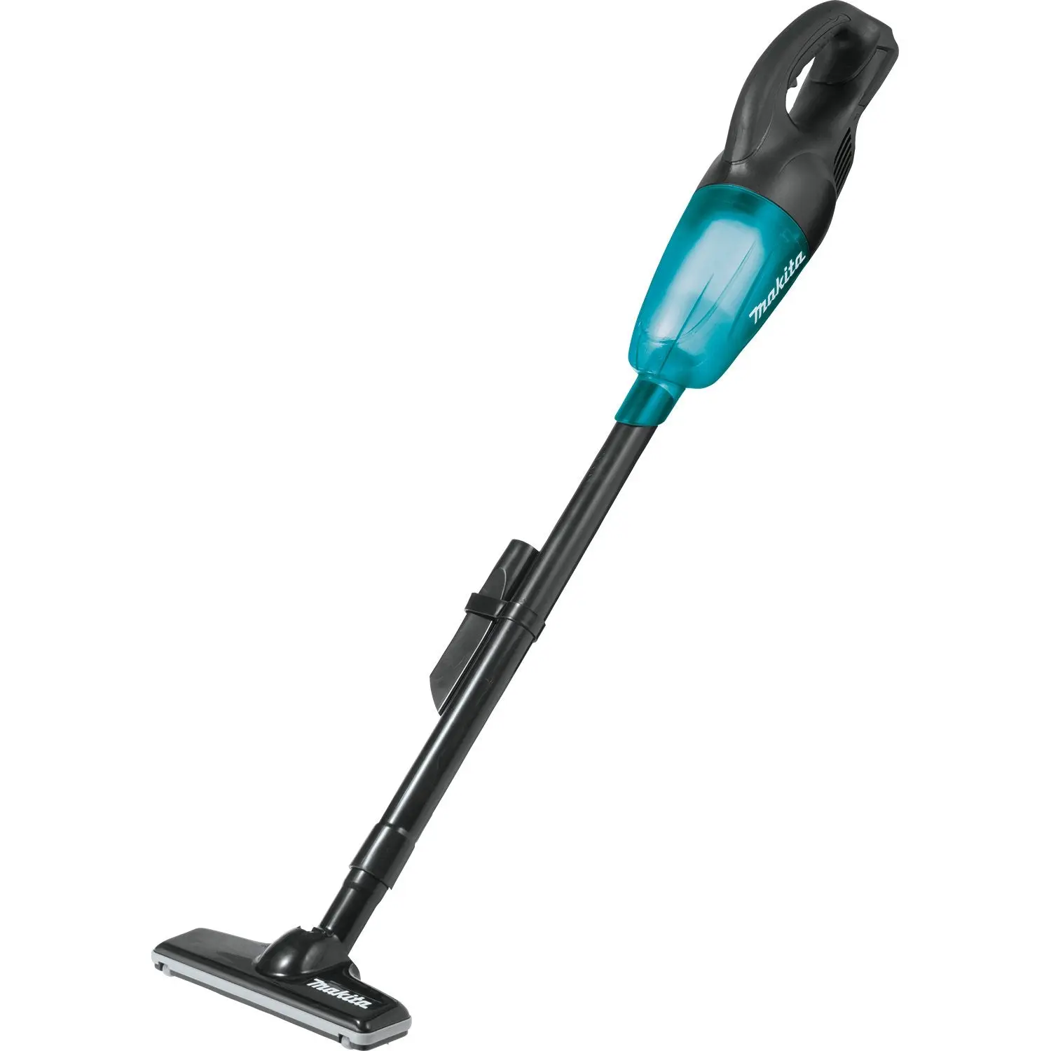 Makita (XLC02ZB-R) 18V LXT Compact Portable Lightweight Cordless Stick Vacuum Cleaner, Rechargeable Tool-Only Vacuum with 2-Stage Cloth Filtration, Weighs Only 2.7 lbs for Debris, Floor Cleanup
