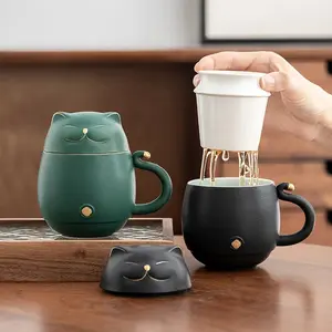 Cat Cup Nested Infuser Mug