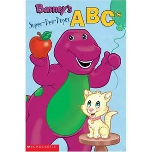 USED Book - Barney's Super-dee-duper Abc's by Alison Inches (Unknown) - english