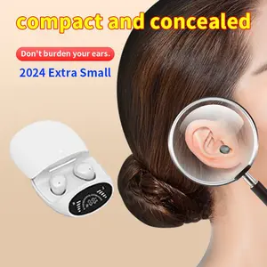 Wireless Earphones, Long Battery Life, Half-In-Ear Design, New Sports Headphones, Comfortable for Side Sleepers, Perfect Gift for Men and Women, Wireless Earbuds