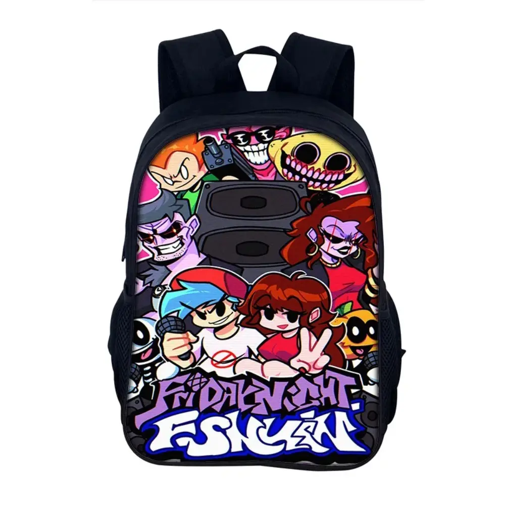 3D Friday Night Funkin Backpack for Preschool Boys Girls Cartoon School Bags Baby Toddler Kindergarten Bag Kids Small Backpacks