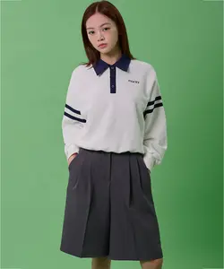 MACKY Golf: Basic Bermuda Pants - Charcoal