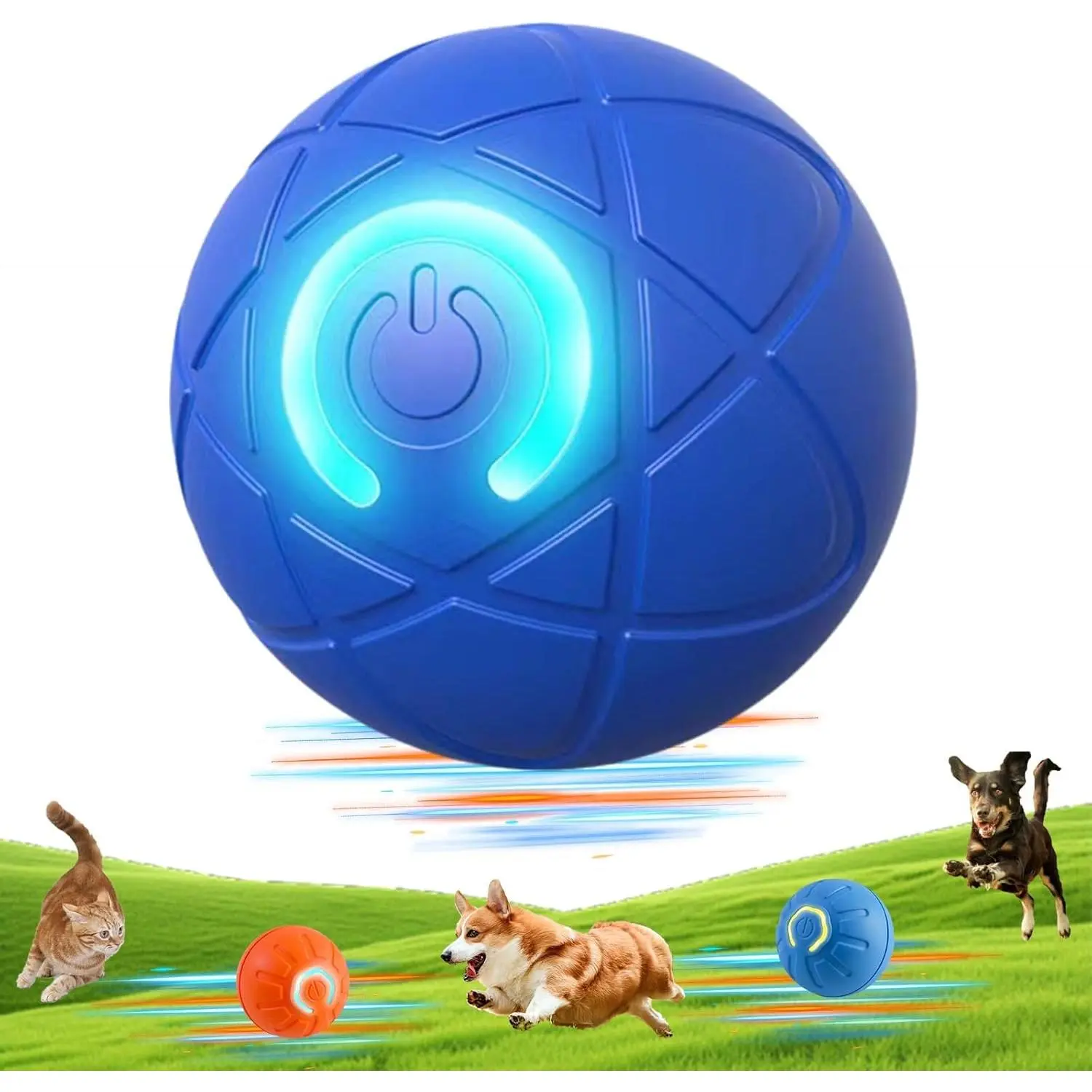 Shaky Ball Toy for Dogs, Vibrating Dog Ball, Shaky Ball Dog Toy, Automatic Moving Dog Toy Shaky Ball Toy for Dogs, Vibrating Dog Ball, Shaky Ball Dog Toy, Automatic Moving Dog Toy