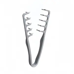 Men’s Volumizing Wide Tooth Hair Comb - Korean Style Haircare Tool for Daily Fluffy Hair, Root Lift, Natural Curls