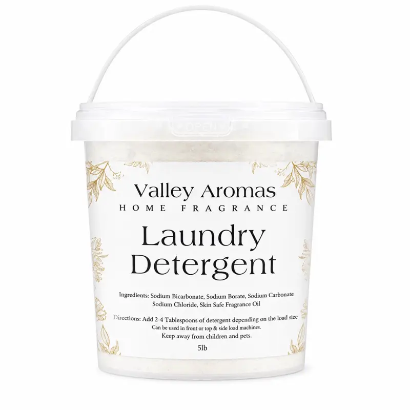 5 Pounds of Laundry Detergent • Luxurious Laundry Products • Long Lasting Scent
