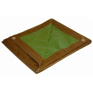 Foremost Tarp 26ft. X 40ft. Brown & Green Tarp