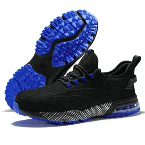 SPlEZ Air Cushion Composite Toe Safety Shoes Anti-hit andanti-puncture comfortable sneakers