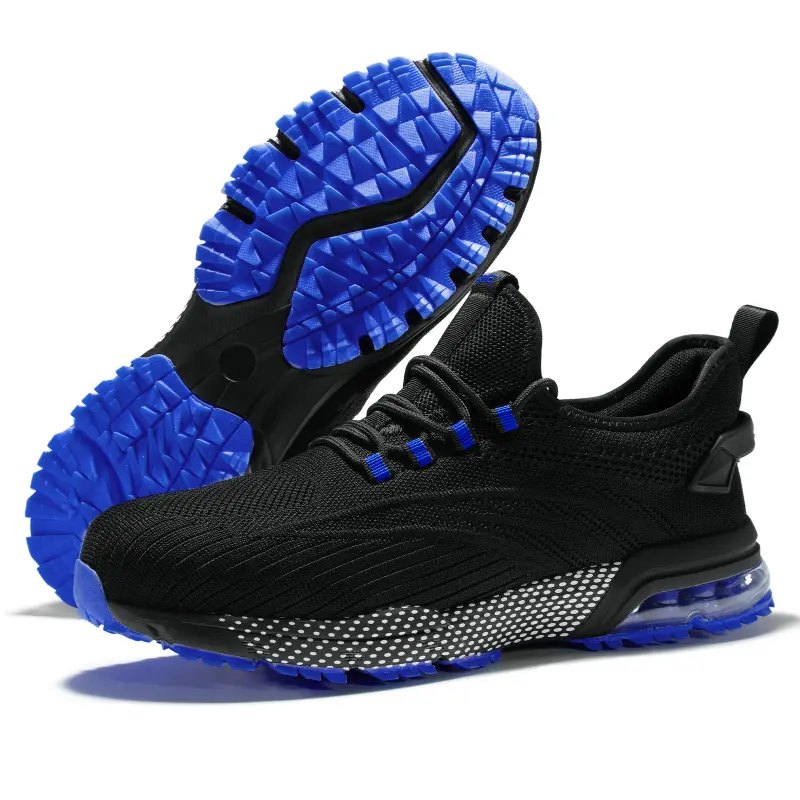 SPlEZ Air Cushion Composite Toe Safety Shoes Anti-hit andanti-puncture comfortable sneakers, Footwear, Trainer, Casual, Cushioned Casual Trainers