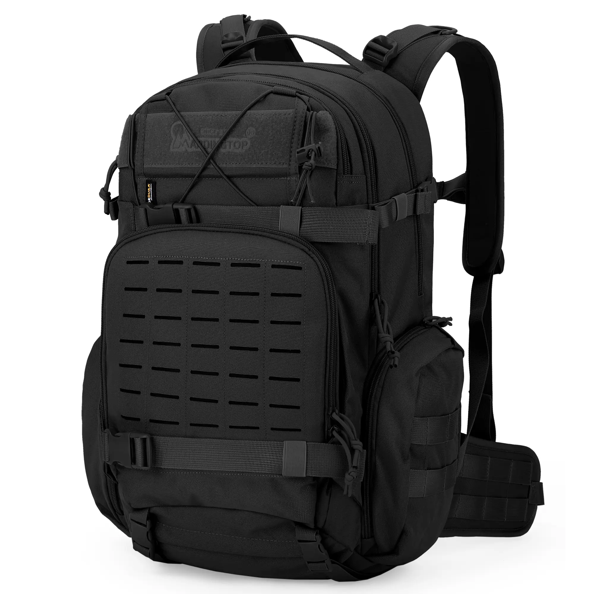 Mardingtop 35L 915D Cordura Tactical Military Large Capacity Molle Classic Hiking Casual Travel Backpack for Men Camping Fishing Outdoor Survival Adventure Multifuntional Affordable Durable Backpack School Bag With Molle System Webbing Design 2025