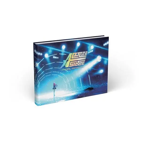 Alien Stage Official Concept Art Hardcover Book - TokyoPop, English Edition, International Smash-Hit Korean Webseries Art Book by Team Forma+9 with Song Production Notes, Animation