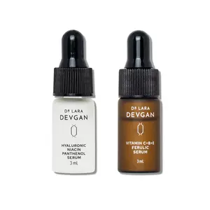 Dr. Devgan Scientific Beauty The Minis (Hyaluronic Niacin Panthenol Serum & Vitamin C+B+E Ferulic Serum)