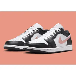 Men's Air Jordan 1 Low "Rust Pink" 553558-165 Fashion Athletic Sneaker