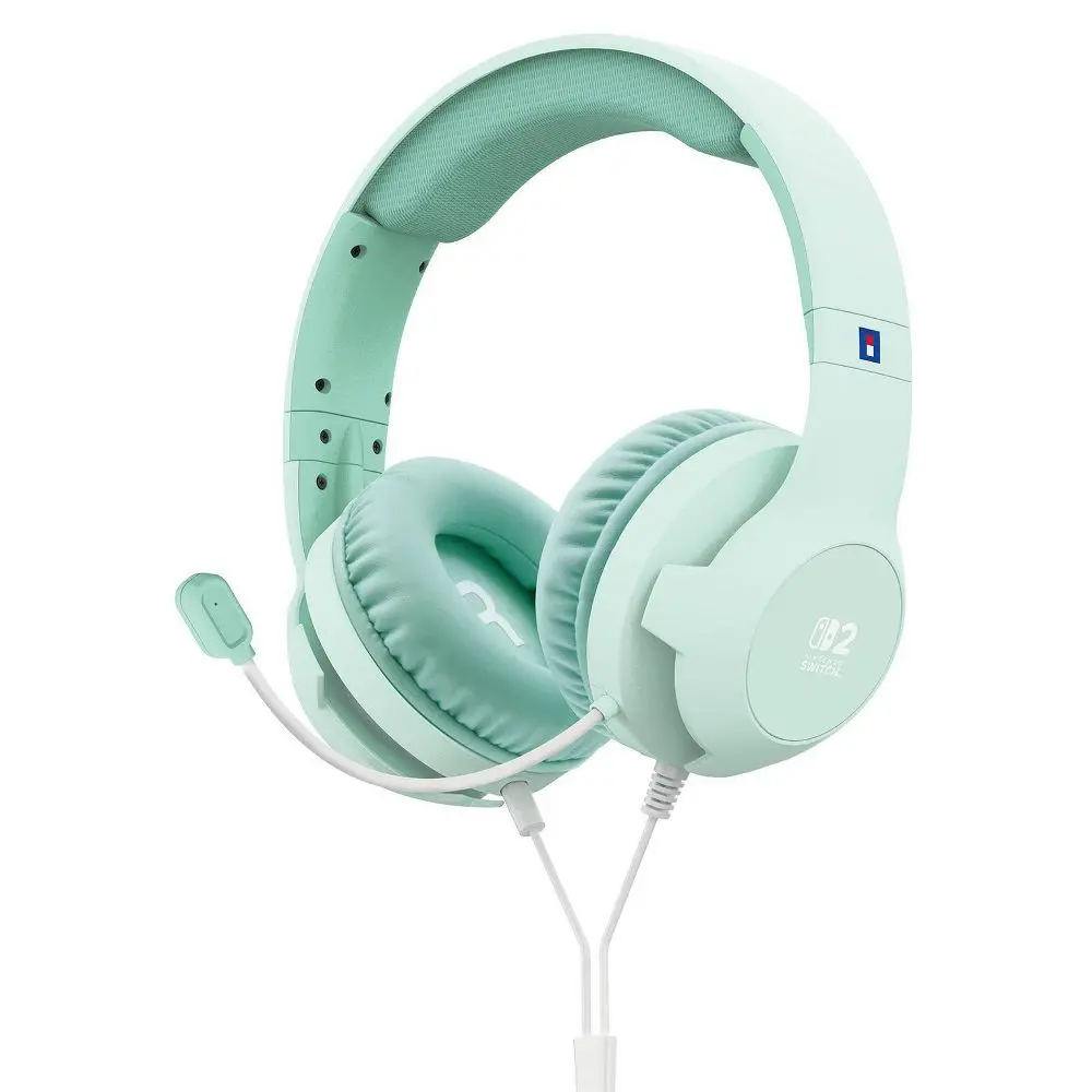 HORI Nintendo Switch 2 Gaming Headset (Wired) - Cozy Green