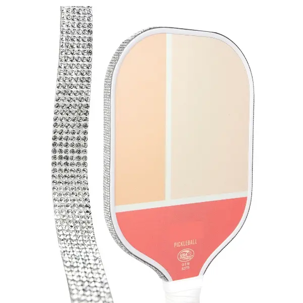 Rhinestone Pickleball Paddle Edge Tape | Peel & Stick Bling Paddle Kit