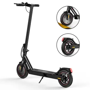 E3 8.5" Pneumatic Tire Electric Scooter for Adults, 350W Brushless Motor, 18 MPH Top Speed, 26 lb Lightweight Foldable E-Scooter with LCD Display & Dual Braking for City Commute