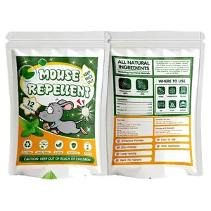 Natural Peppermint Mouse Repellent Balls - Eco-Friendly Pest Control for Cockroaches & Rodents, 30-60 Days Long-Lasting Deterrent, Pet & Kid-Safe, Indoor/Outdoor Home & Garage Protection, Pest Control Cockroaches