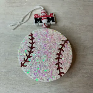 Baseball mom car freshie