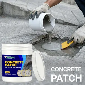 Concrete Repair Mortar, Fast-Drying Waterproof, Universal Indoor/outdoor Use, Ideal for Rvs & Homes, Fixes Cracks & Holes, Durable & Wear-Resistant, Concrete Crack Filler