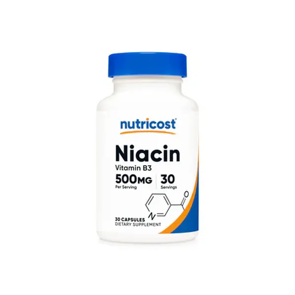 Nutricost Vitamin B3 Niacin Capsules