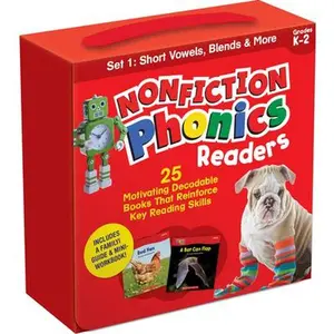Nonfiction Phonics Readers Set 1: Short Vowels, Blends & More (Single-Copy Set) -- Liza Charlesworth, Mixed Media Product