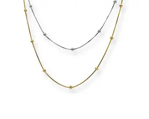 Stainless Steel Mel Necklace for Women - Fashion Accessory