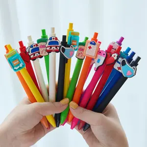 10-Pack of Nurse pens with Heart, Stethoscope, Masks Designs in Black Ink for Cna Rn Medical Assistant Nursing Student Essentials Nurse Week Gifts Appreciation Gift