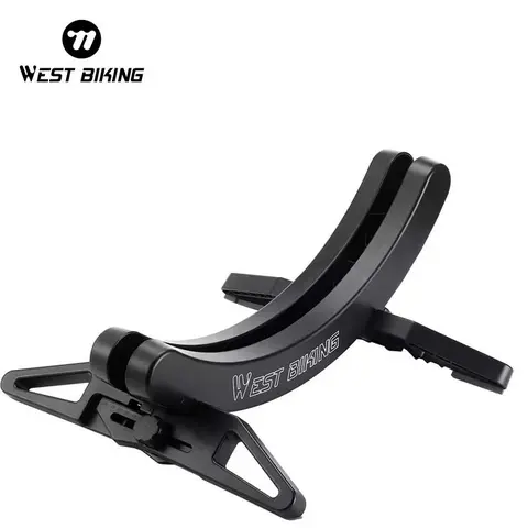 WEST BIKING Adjustable Durable ABS Material Bike Rack - Bicycle Accessory, 1129g, Fits Road & MTB Bicycles