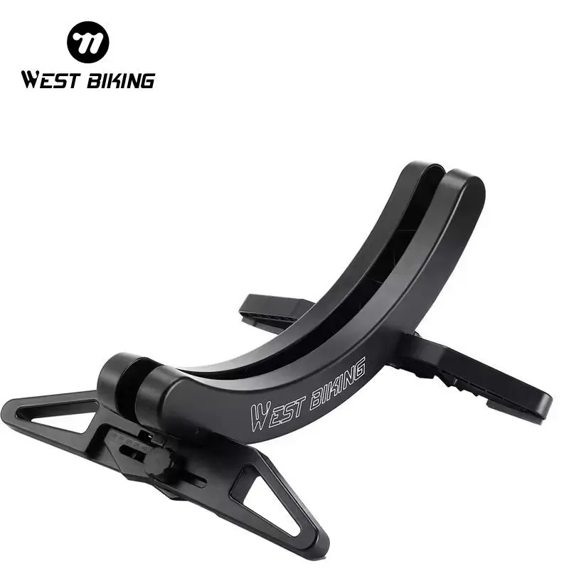 WEST BIKING Adjustable Durable ABS Material Bike Rack - Bicycle Accessory, 1129g, Fits Road & MTB Bicycles