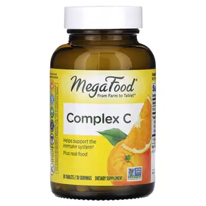 MegaFood Complex C, 30 Tablets