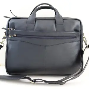 Full Grain Leather Laptop Bag For Men and Women Handcrafted Laptop Bag With Multiple Compartments And Brass Hardware Fits 15.6 Inch Laptop - Office Briefcase, Business Travel Laptop Messenger Bags Crossbody Travel Shoulder Bag leather Satchel Macbook Case