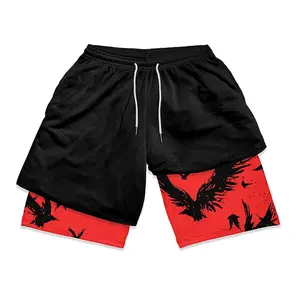 Anime Performance Gym Shorts