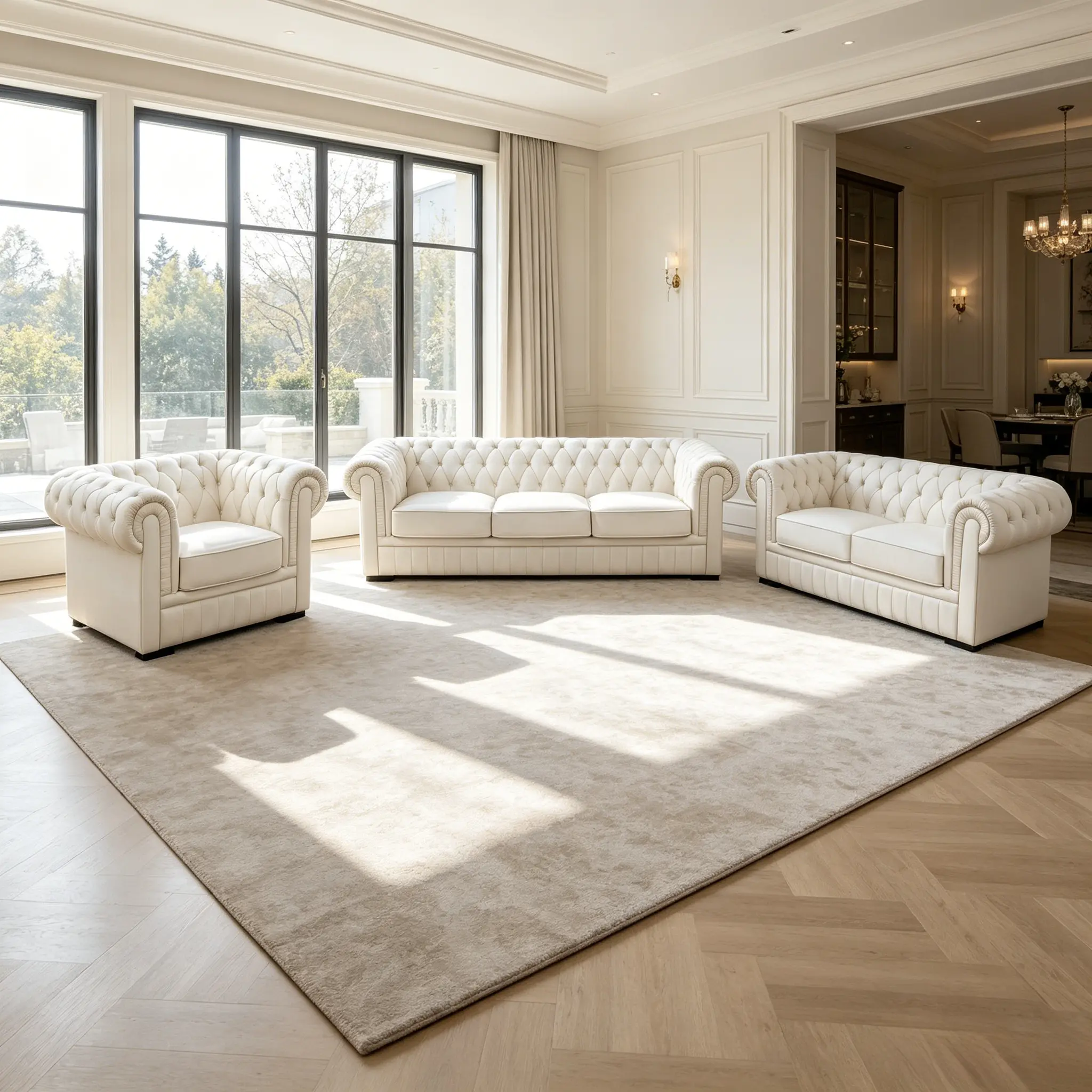 3-Piece Full Size Genuine Leather Couch with 94.5 Inch Length, breathable top cowhide features wear resistance and easy daily maintenance. Fine stitching and sturdy internal frame ensure stable long-term use for residential spaces.