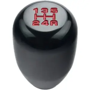 Universal JDM Honda Acura 5 Speed Manual Shift Knob M10x1.5 Screw On Color Black