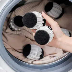 2/4 pack Pet Hair Remover for Laundry – Anti-Tangle Laundry Balls with Lint Catcher, Reusable Washer Balls Lint & Hair Remover for Clothes Washing Machine, Various Laundry Needs, Laundry Products
