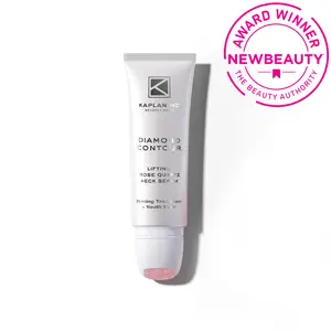 KAPLAN MD SKINCARE Diamond Contour Lifting Neck Serum with Rose Quartz 1.7 fl oz Anti-Aging Formula for Firmness & Elasticity - Daily, Organic, Anti Aging Duo