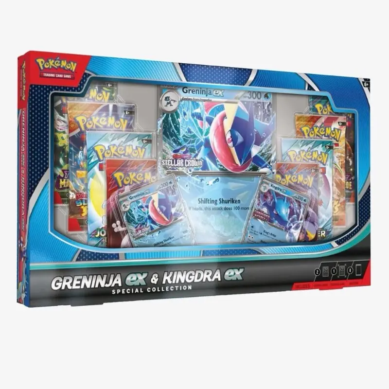Pokemon Greninja EX & Kingdra EX Special Collection Box