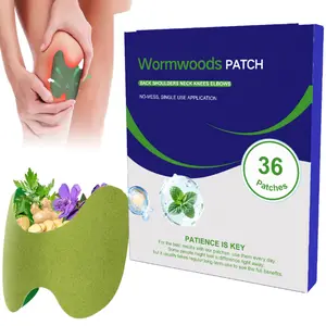 Herbal Wormwoods Pain Patch – Natural Remedy for Muscle Fatigue & Joint Aches (36 Pack)