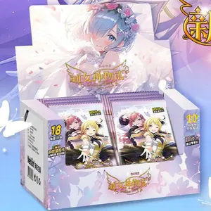 6 Packs - Premium New Goddess Story Dye Winter Rhythm Chapter NS-10M06 Waifu Rare Collection Card CCG