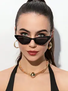 Women's Cat Eye Frame Glasses , Trendy Casual Tinted Lens Glasses for Everyday Use, Fashion Accessories for Outdoor Activities, All Seasons, Street Style Shades