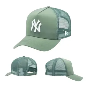 NY Yankees Adjustable Trucker Hat – New Era Mesh Baseball Cap, Casual Streetwear Unisex