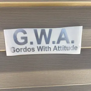 G.W.A Sticker